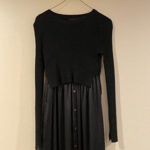 All Saints Two-Piece Sweater Dress